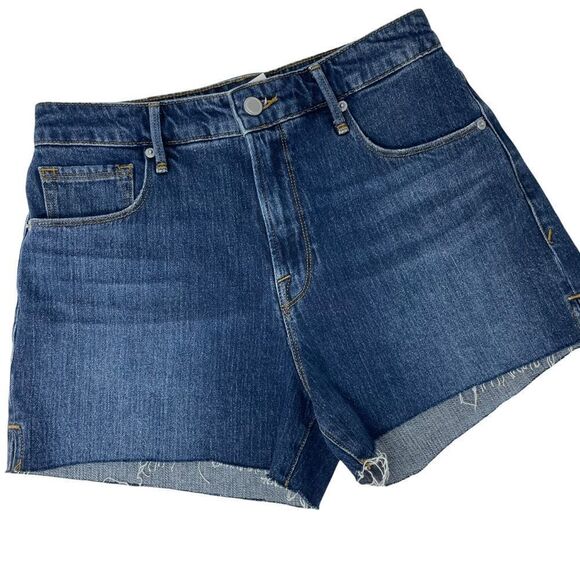 * NEW Good American Cut Off Flat Tummy Jean Short Size 6/28 - Picture 9 of 10